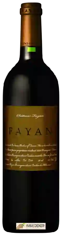 Château Fayan - Puisseguin Saint-Emilion Château Fayan - Puisseguin Saint-Emilion