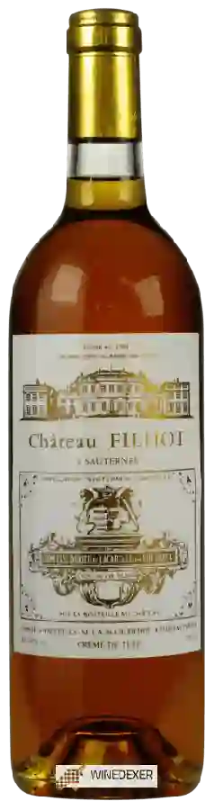 Château Filhot - Crème de Tête Sauternes Château Filhot - Crème de Tête Sauternes
