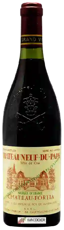 Château Fortia - Tête de Cru Châteauneuf-du-Pape Château Fortia - Tête de Cru Châteauneuf-du-Pape