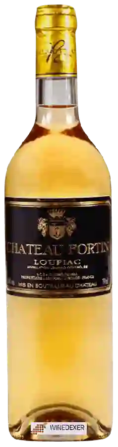 Château Fortin - Loupiac Château Fortin - Loupiac