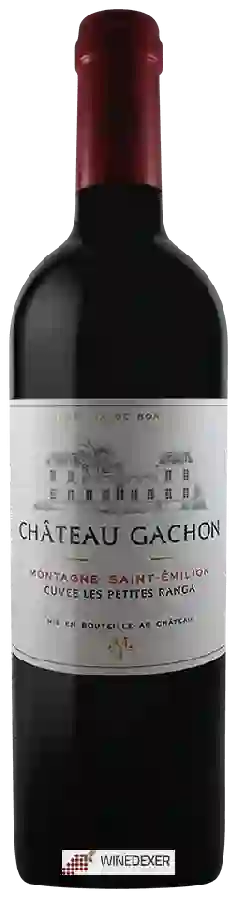Château Gachon - Cuvée les Petites Ranga Montagne Saint-Émilion Château Gachon - Cuvée les Petites Ranga Montagne Saint-Émilion