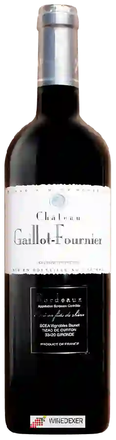 Château Gaillot Fournier - Cuvée Tradition