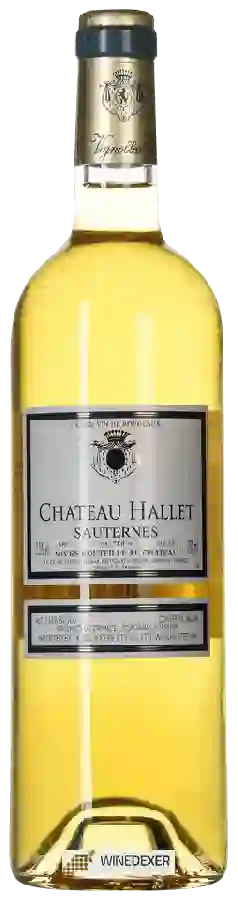 Château Hallet - Sauternes