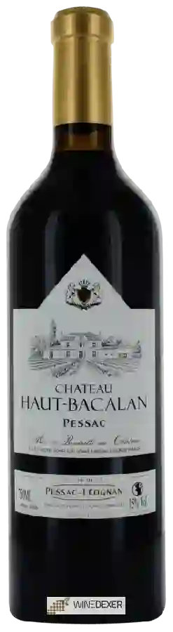 Château Haut Bacalan - Pessac-Léognan Château Haut Bacalan - Pessac-Léognan