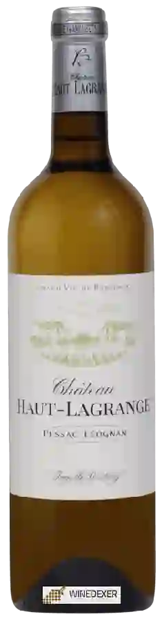 Château Haut Lagrange - Pessac-Léognan Blanc Château Haut Lagrange - Pessac-Léognan Blanc