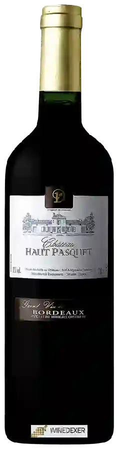 Chateau Haut Pasquet - Bordeaux Chateau Haut Pasquet - Bordeaux