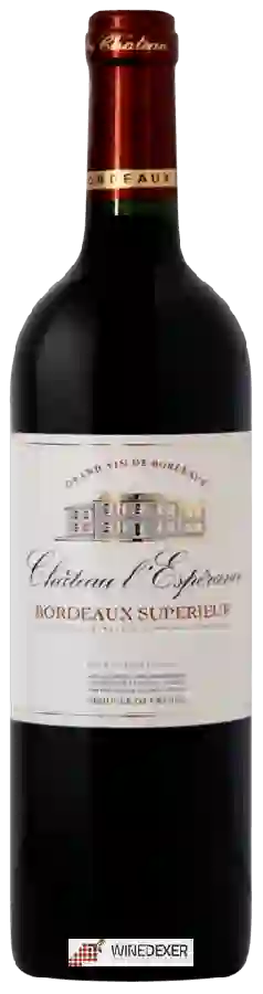 Château l'Espérance - Bordeaux Supérieur Château l'Espérance - Bordeaux Supérieur