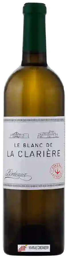 Château la Clariere Laithwaite - Le Blanc de la Clarière Bordeaux