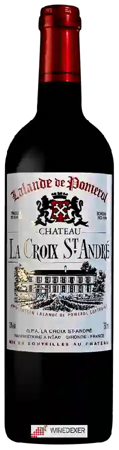 Château La Croix St-André - Lalande-de-Pomerol Château La Croix St-André - Lalande-de-Pomerol