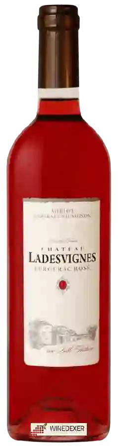 Château Ladesvignes - Bergerac Merlot - Cabernet Sauvignon Rosé Château Ladesvignes - Bergerac Merlot - Cabernet Sauvignon Rosé