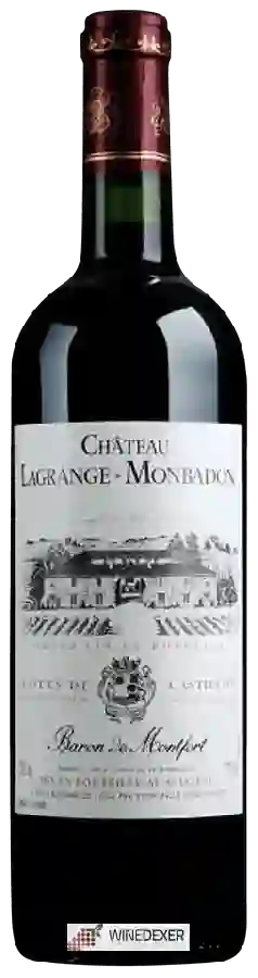 Château Lagrange Monbadon - Castillon - Côtes de Bordeaux