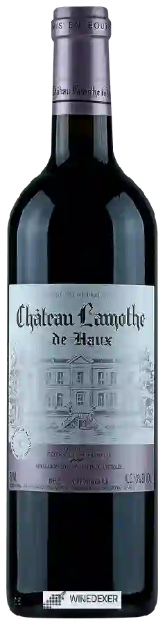 Château Lamothe de Haux - Cadillac - Côtes de Bordeaux