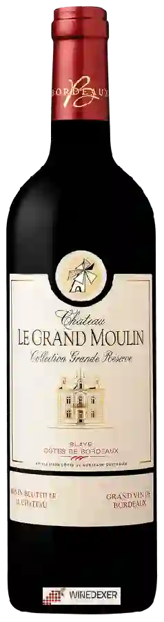 Château Le Grand Moulin - Collection Grande Réserve Blaye - Côtes de Bordeaux Château Le Grand Moulin - Collection Grande Réserve Blaye - Côtes de Bordeaux