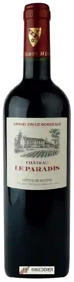 Château le Paradis - Côtes de Bourg Château le Paradis - Côtes de Bourg