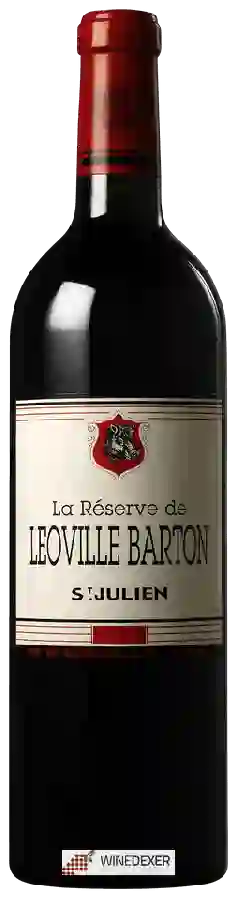 Château Léoville Barton - La Réserve de Leoville Barton Saint-Julien Château Léoville Barton - La Réserve de Leoville Barton Saint-Julien