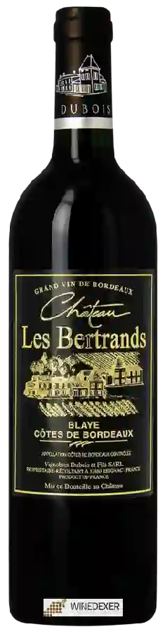 Château Les Bertrands - Blaye - Côtes de Bordeaux