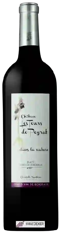 Château Les Tours de Peyrat - Dans la Nature Blaye Cotes de Bordeaux Château Les Tours de Peyrat - Dans la Nature Blaye Cotes de Bordeaux