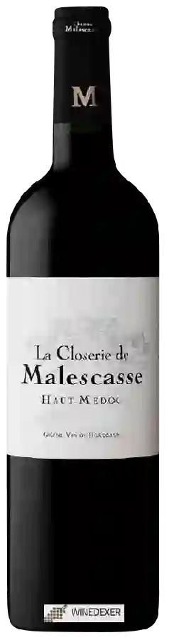 Château Malescasse - La Closerie de Malescasse Haut-Médoc Château Malescasse - La Closerie de Malescasse Haut-Médoc