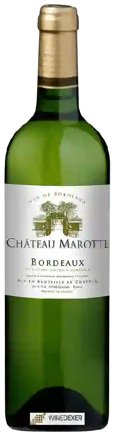 Château Marotte - Bordeaux Blanc