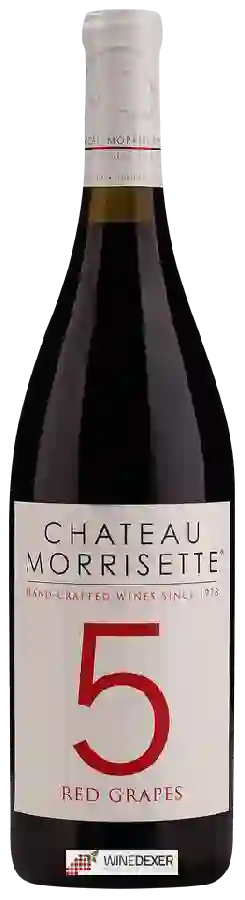 Chateau Morrisette - 5 Red Grapes Chateau Morrisette - 5 Red Grapes