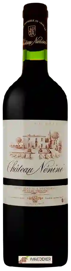 Château Nenine - Côtes de Bordeaux