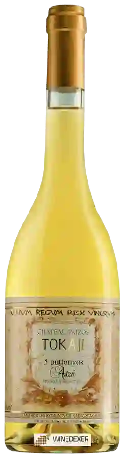 Château Pajzos - Tokaji 5 Puttonyos Aszú Château Pajzos - Tokaji 5 Puttonyos Aszú