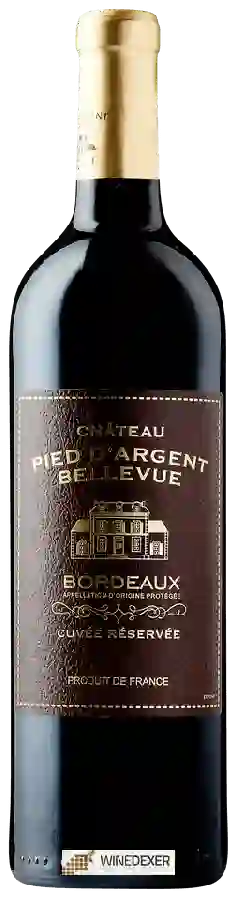 Château Pied d'Argent Bellevue - Cuvée Réservée Bordeaux Château Pied d'Argent Bellevue - Cuvée Réservée Bordeaux