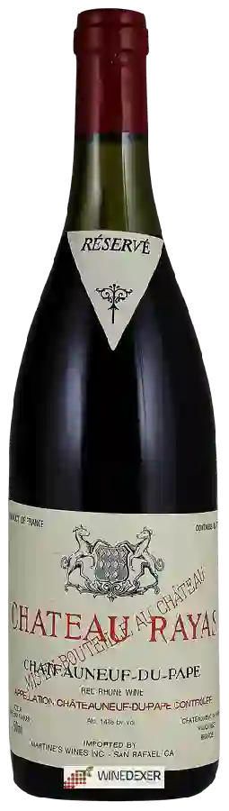 Château Rayas - Châteauneuf-du-Pape Château Rayas - Châteauneuf-du-Pape