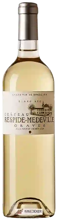 Château Respide-Médeville - Graves Blanc Sec Château Respide-Médeville - Graves Blanc Sec