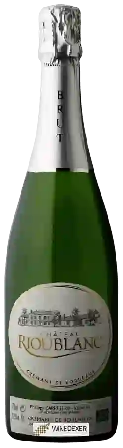Château Rioublanc - Crémant de Bordeaux Brut Château Rioublanc - Crémant de Bordeaux Brut