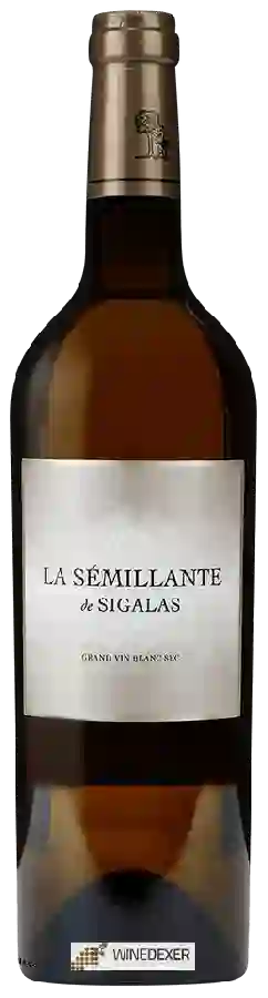 Château Sigalas Rabaud - La Sémillante de Sigalas Blanc Sec