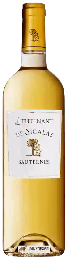 Château Sigalas Rabaud - Lieutenant de Sigalas Sauternes