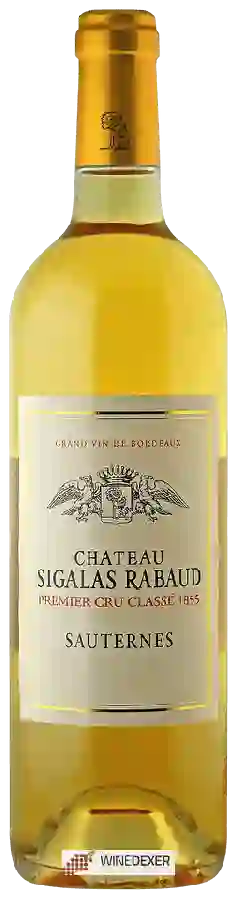 Château Sigalas Rabaud - Sauternes (Premier Grand Cru Classé) Château Sigalas Rabaud - Sauternes (Premier Grand Cru Classé)