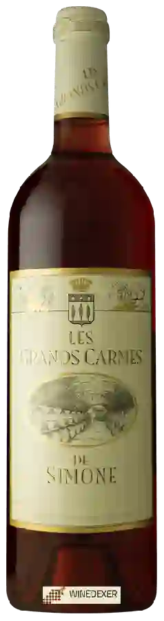 Château Simone - Les Grands Carmes de Simone Rose Château Simone - Les Grands Carmes de Simone Rose