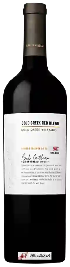 Chateau Ste. Michelle - Limited Release Cold Creek Vineyard Red Blend Chateau Ste. Michelle - Limited Release Cold Creek Vineyard Red Blend