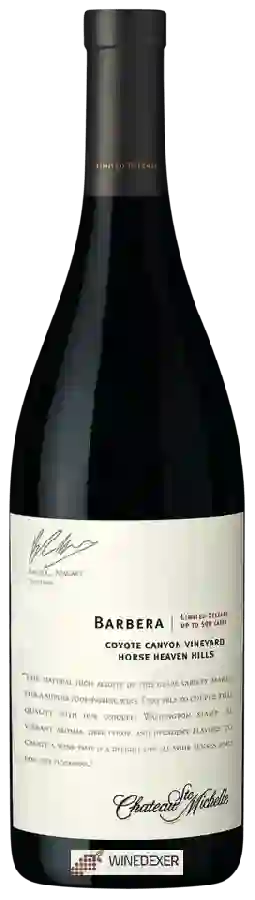 Chateau Ste. Michelle - Limited Release Coyote Canyon Vineyard Barbera Chateau Ste. Michelle - Limited Release Coyote Canyon Vineyard Barbera