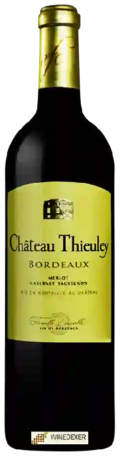 Château Thieuley - Bordeaux (Merlot - Cabernet Sauvignon) Château Thieuley - Bordeaux (Merlot - Cabernet Sauvignon)