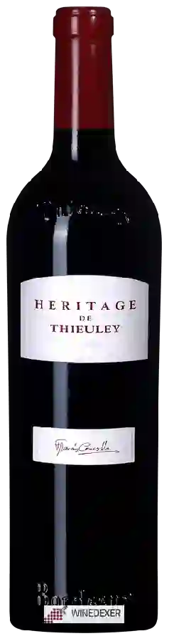 Château Thieuley - Heritage de Thieuley Château Thieuley - Heritage de Thieuley