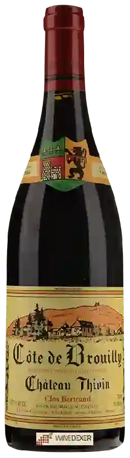 Château Thivin - Côte de Brouilly Clos Bertrand