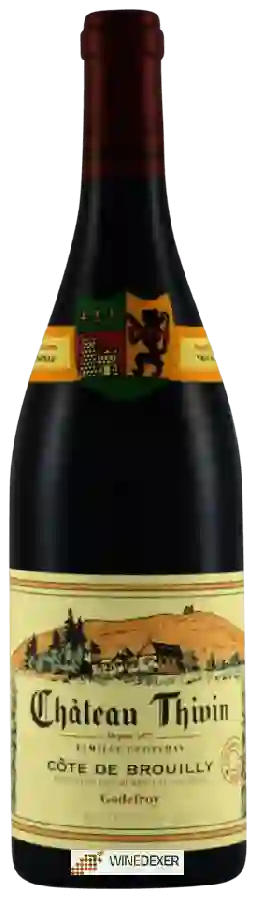 Château Thivin - Côte de Brouilly Cuvée Godefroy Château Thivin - Côte de Brouilly Cuvée Godefroy