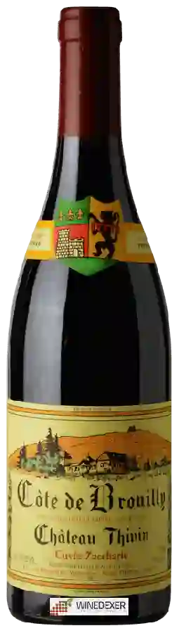 Château Thivin - Côte de Brouilly Cuvée Zaccharie Château Thivin - Côte de Brouilly Cuvée Zaccharie
