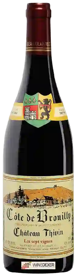 Château Thivin - Côte de Brouilly Les Sept Vignes