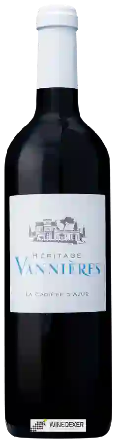 Château Vannières - Heritage de Vannières Rouge Château Vannières - Heritage de Vannières Rouge