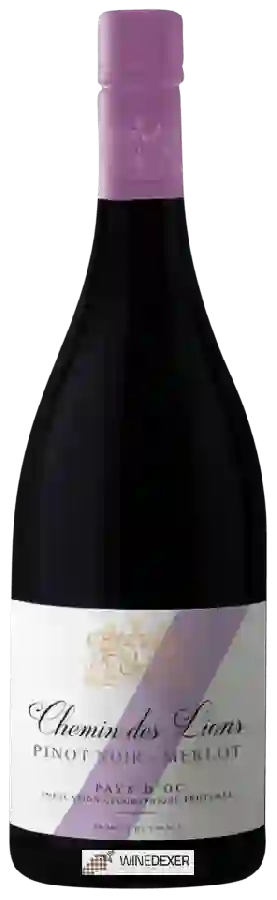 Winery Chemin des Lions - Pinot Noir - Merlot Winery Chemin des Lions - Pinot Noir - Merlot