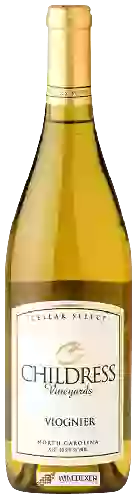 Winery Childress Vineyards - Cellars Select Viognier