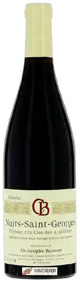 Winery Christophe Buisson - Clos des Argillières Nuits-Saint-Georges 1er Cru
