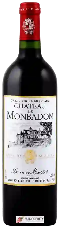 Château de Monbadon - Côtes de Bordeaux Château de Monbadon - Côtes de Bordeaux