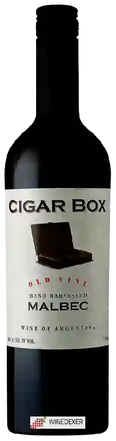 Winery Cigar Box - Old Vine Malbec Winery Cigar Box - Old Vine Malbec