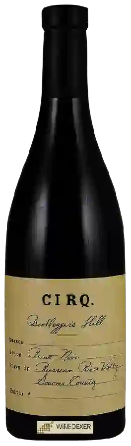 Winery Cirq - Bootlegger's Hill Pinot Noir