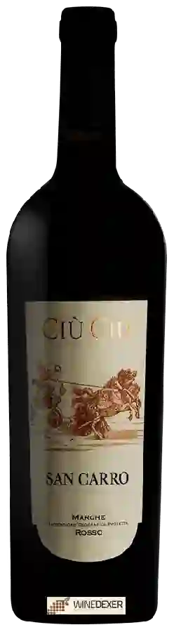 Winery Ciù Ciù - Marche San Carro Rosso Winery Ciù Ciù - Marche San Carro Rosso